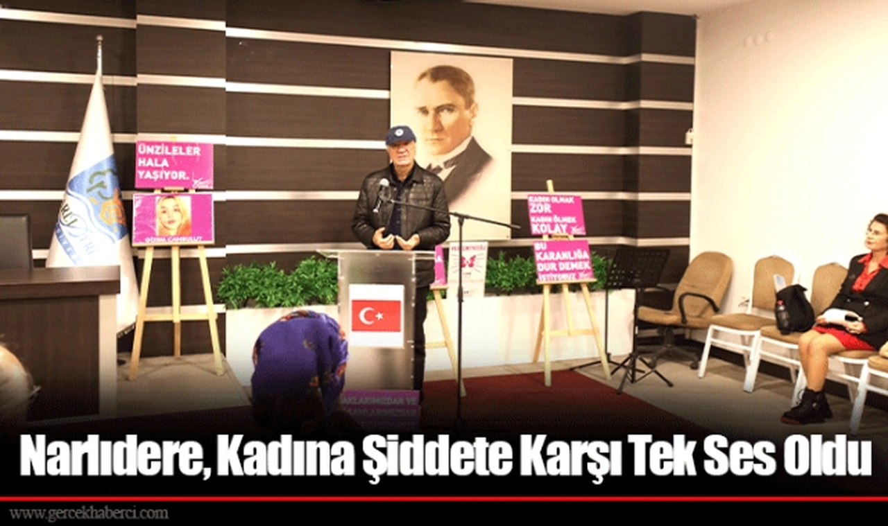 Narlıdere, Kadına Şiddete Karşı Tek Ses Oldu
