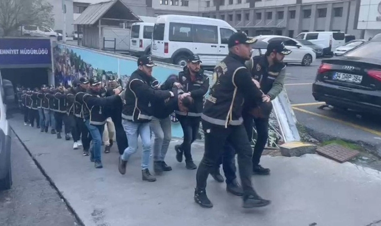 "Sarallar" operasyonunda yakalanan şüphelilerden 9'u tutuklandı