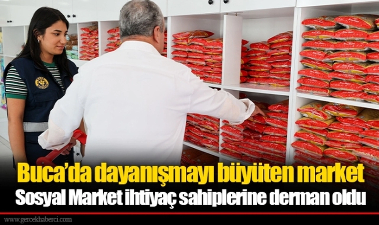 Sosyal Market ihtiyaç sahiplerine derman oldu