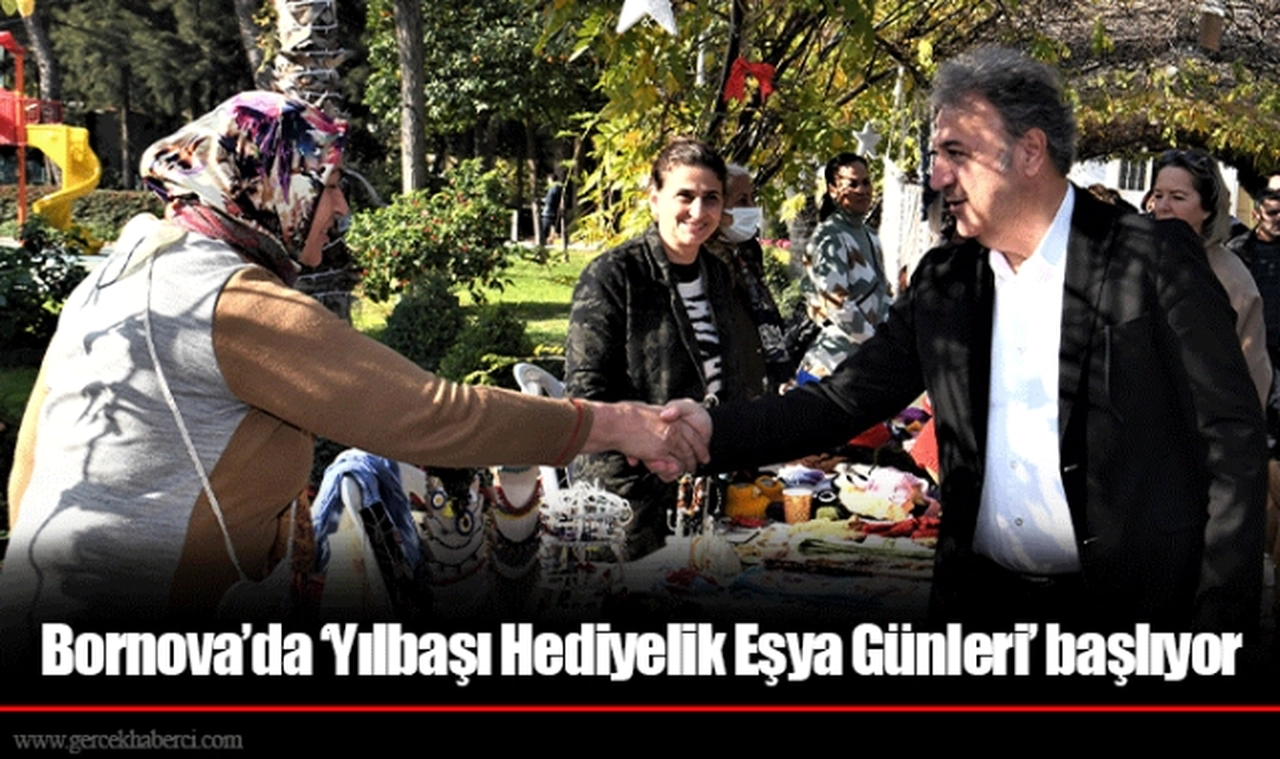 Bornova’da ‘Yılbaşı Hediyelik Eşya Günleri’ başlıyor