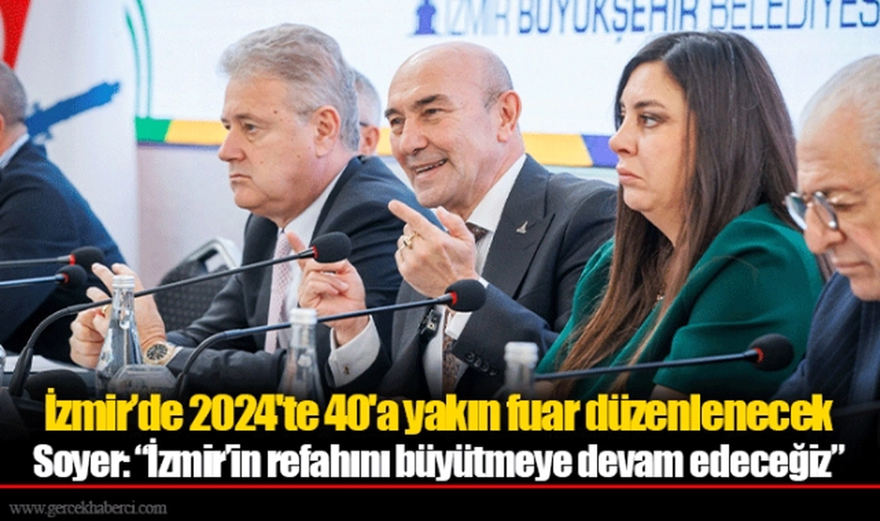 İzmir’de 2024'te 40'a yakın fuar düzenlenecek