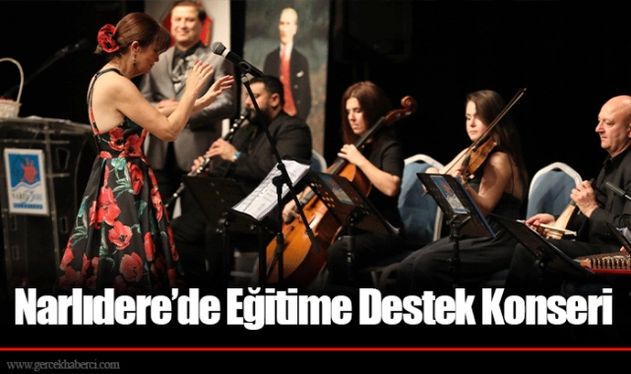 Narlıdere’de Eğitime Destek Konseri