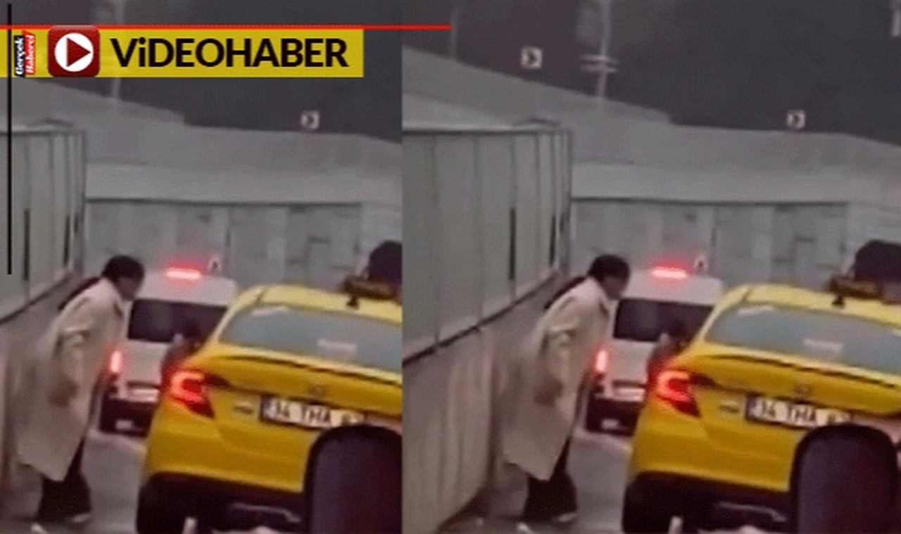 Taksici vatandaşı çıldırttı