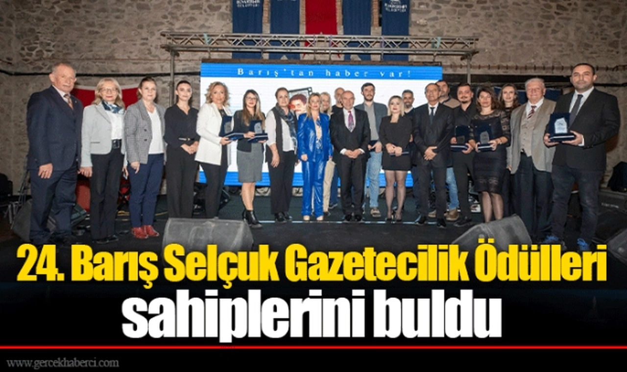 24. Barış Selçuk Gazetecilik Ödülleri sahiplerini buldu