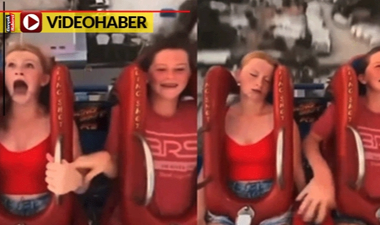 Bir bayıldı bir ayıldı... Lunapark'taki eğlence aletinde kendinden geçti