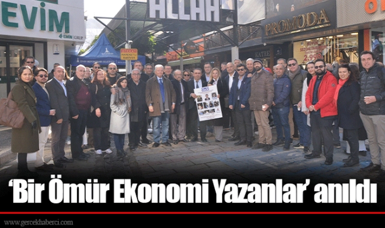 ‘Bir Ömür Ekonomi Yazanlar’ anıldı