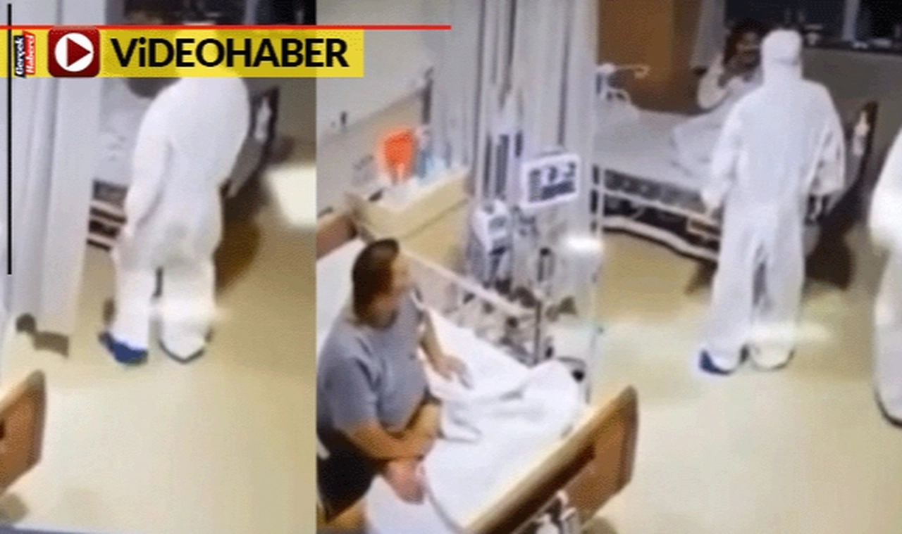 Doktoru Azrail sandı, korkan kadın çığlık çığlığa hastaneyi inletti