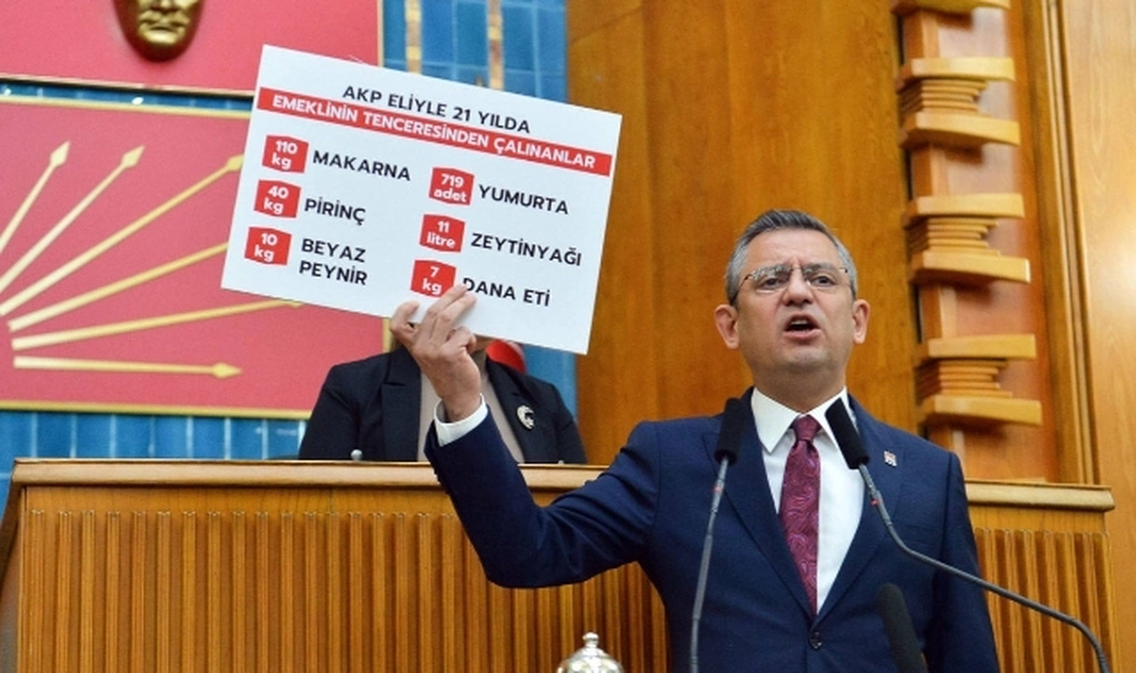 Özgür Özel, kalem kalem anlattı: AK Parti iktidarı 20 yılda emeklinin cebinden ne çaldı?