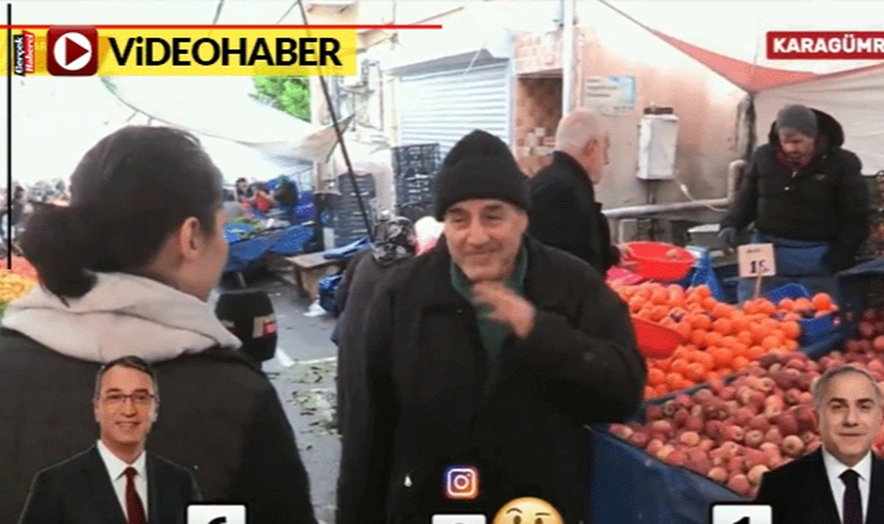 Sokak röportajında ilginç anlar: Türkçe konuşan bulamadı