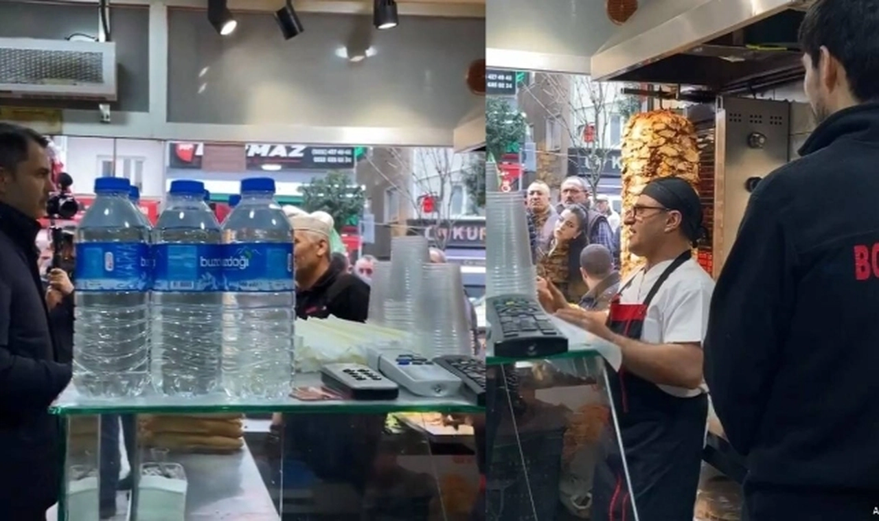 'Artık AK Partili değilim' diyen dönerciyle Kurum arasında ilginç diyalog