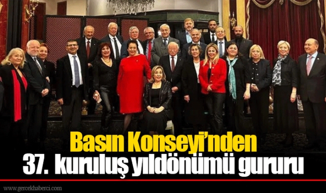 Basın Konseyi’nden  37.  kuruluş yıldönümü gururu