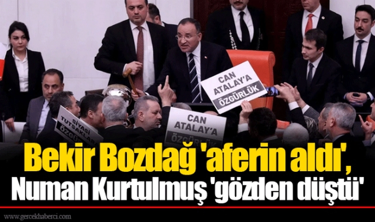 Bekir Bozdağ 'aferin aldı', Numan Kurtulmuş 'gözden düştü'