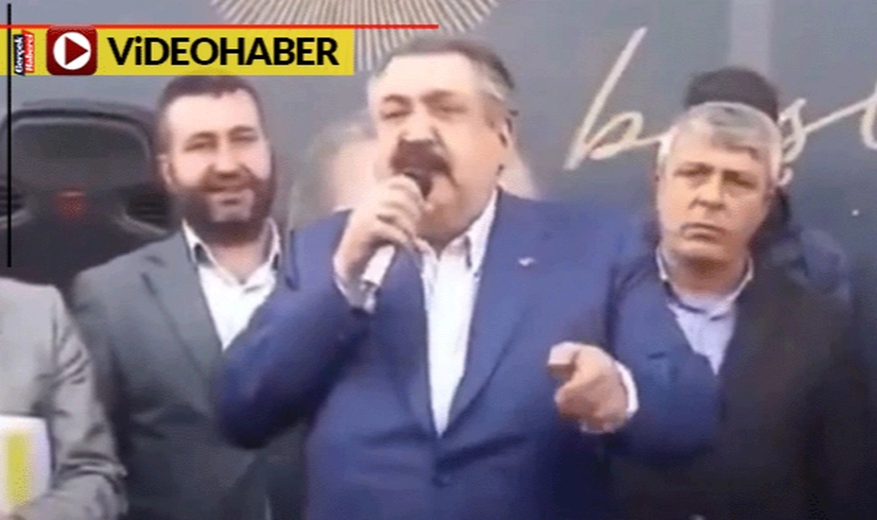 Konya'da belediye başkan adayı küfür etti