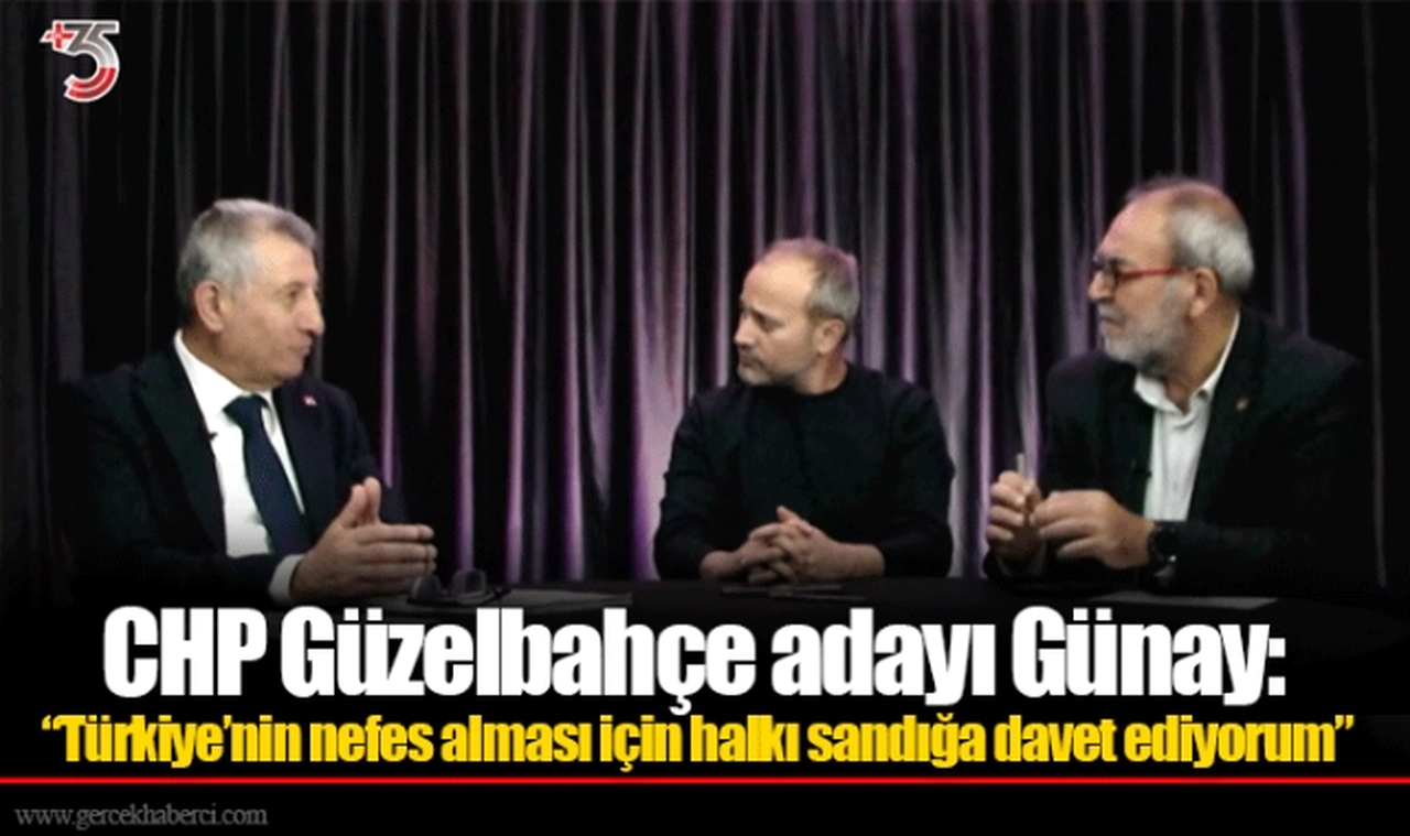 CHP Güzelbahçe adayı Günay: “Türkiye’nin nefes alması için halkı sandığa davet ediyorum” 