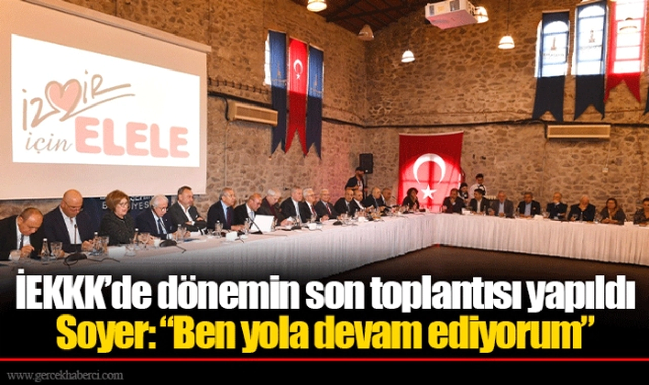 İEKKK’de dönemin son toplantısı yapıldı