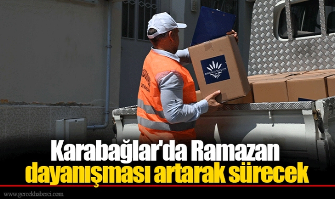 Karabağlar'da Ramazan dayanışması artarak sürecek