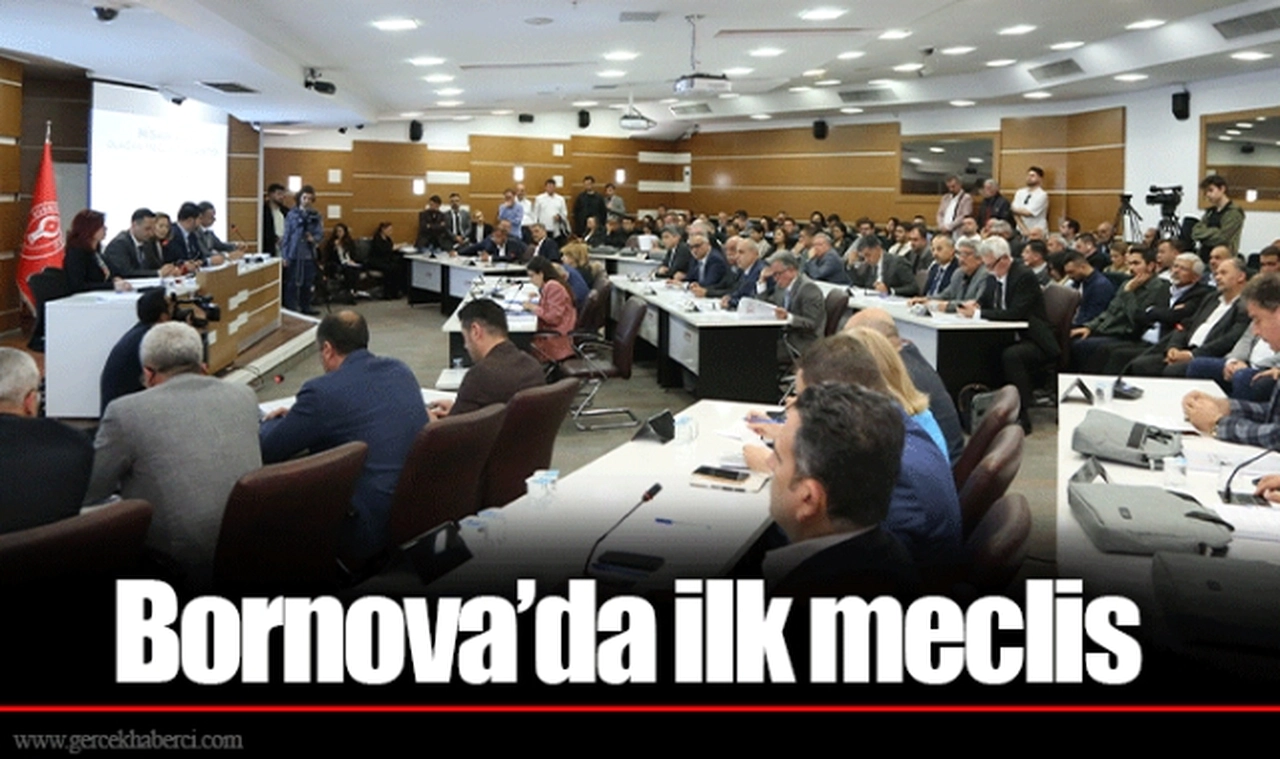 Bornova’da ilk meclis