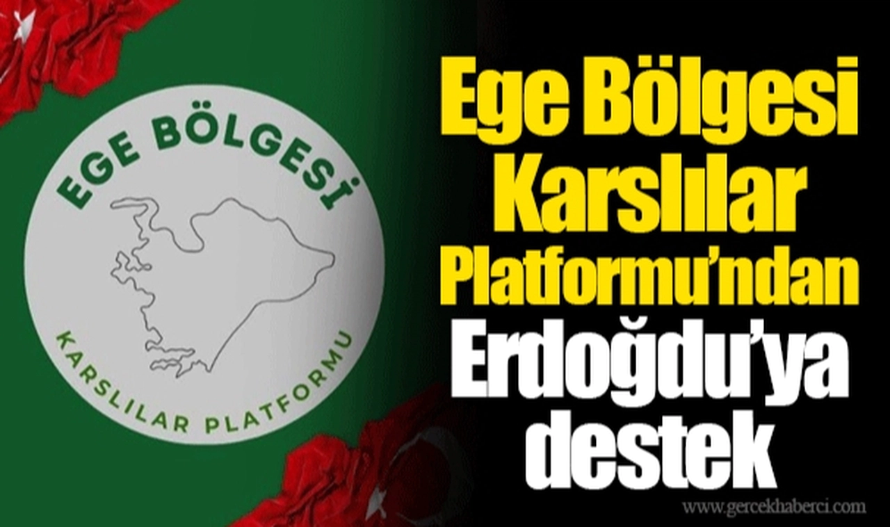Ege Bölgesi Karslılar Platformu’ndan Erdoğdu’ya destek 