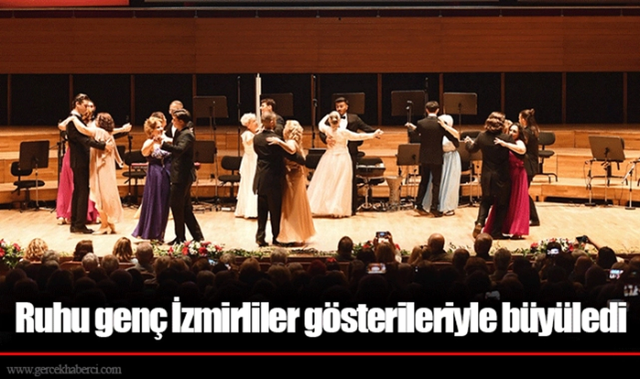 Ruhu genç İzmirliler gösterileriyle büyüledi