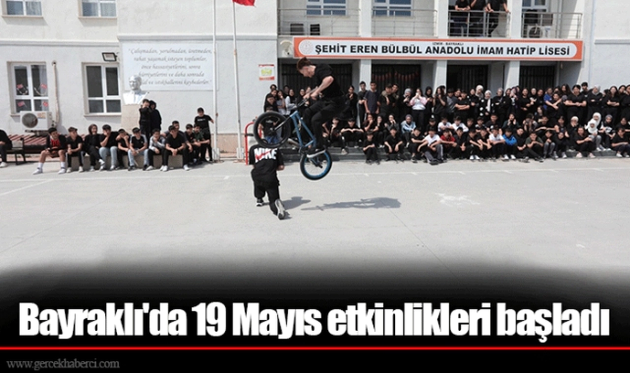 Bayraklı'da 19 Mayıs etkinlikleri başladı