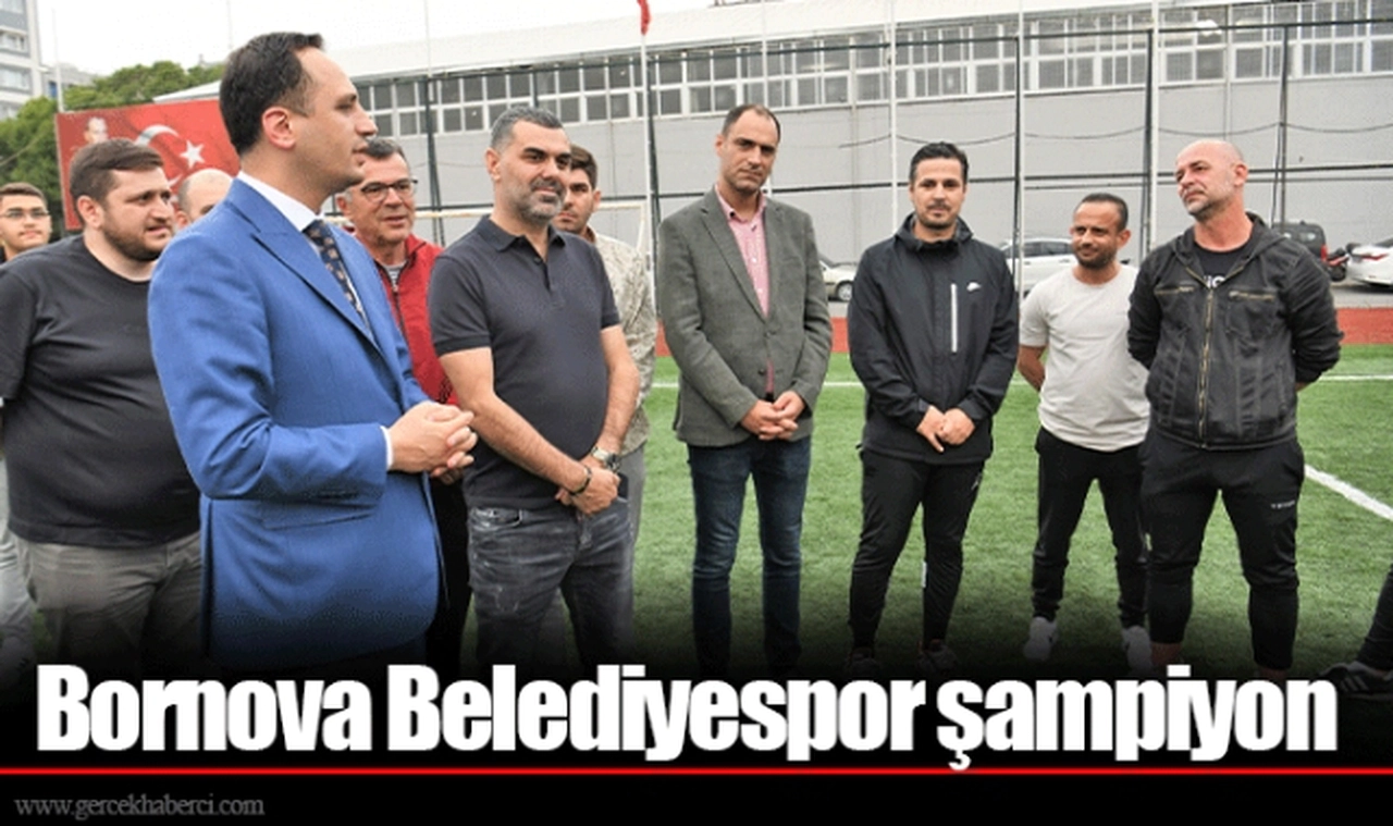 Bornova Belediyespor şampiyon