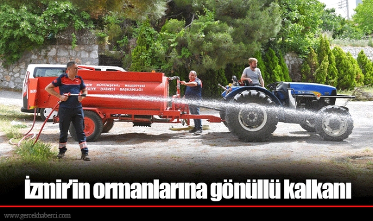 İzmir’in ormanlarına gönüllü kalkanı