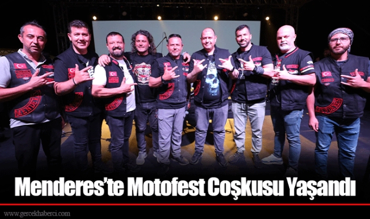Menderes’te Motofest Coşkusu Yaşandı