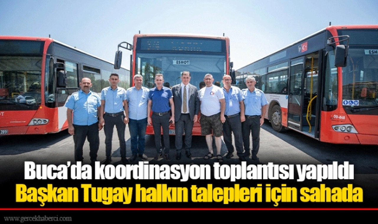 Buca’da koordinasyon toplantısı yapıldı