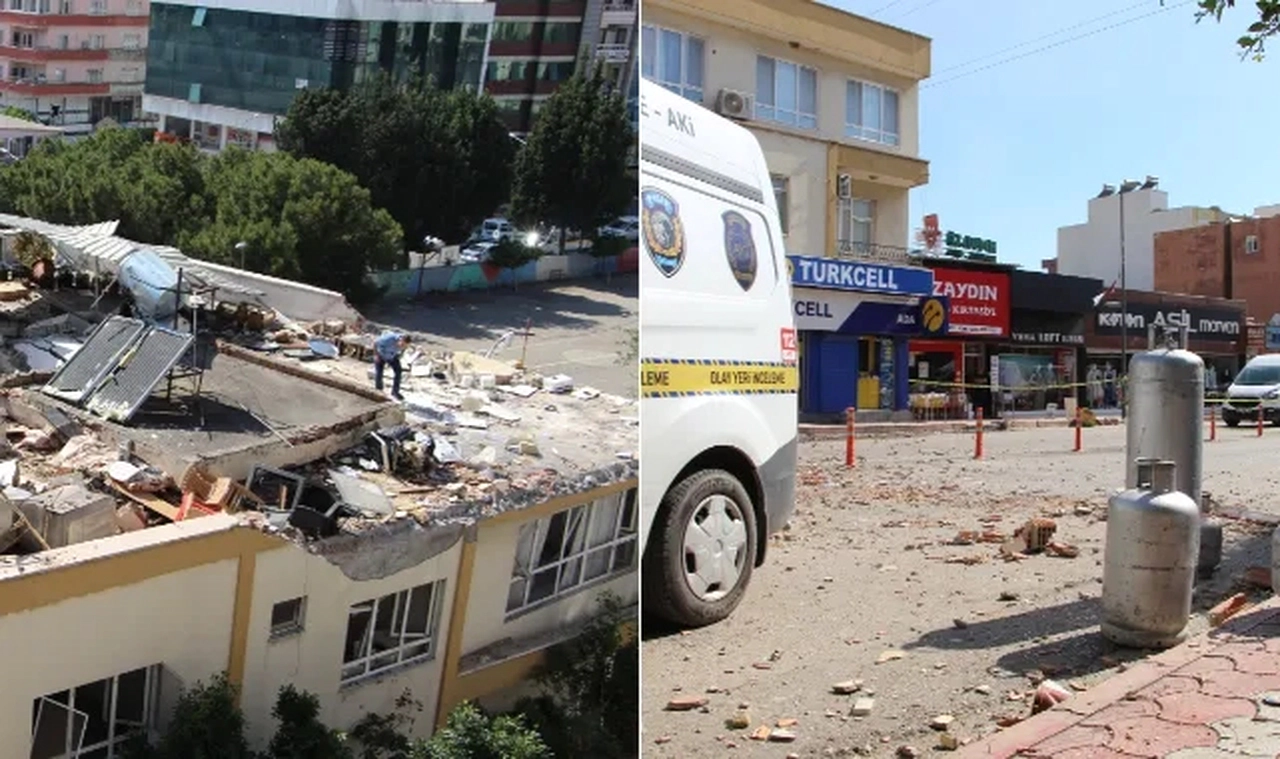 Hatay'da patlama: Birçok bina ve çevresinde hasar oluştu
