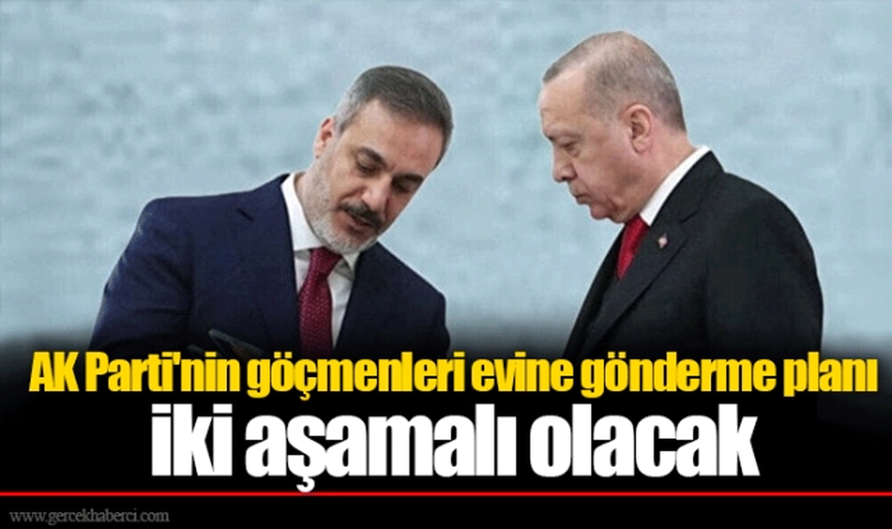 AK Parti'nin göçmenleri evine gönderme planı iki aşamalı olacak