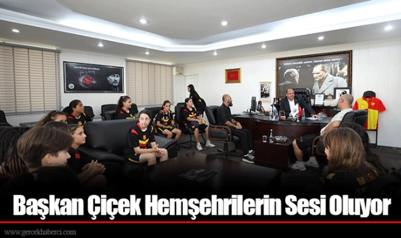 Başkan Çiçek Hemşehrilerin Sesi Oluyor