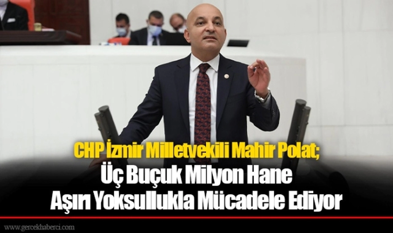CHP'li Polat, "Üç Buçuk Milyon Hane Aşırı Yoksullukla Mücadele Ediyor"