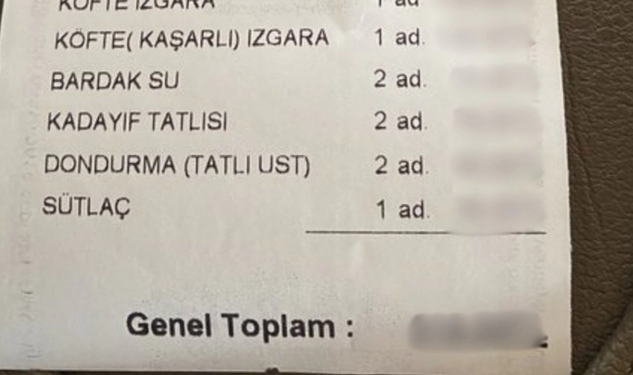 İBB'nin Tesislerinde Yenen 3 Kişilik Yemeğin Fişi Görenleri Şaşkına Çevirdi!
