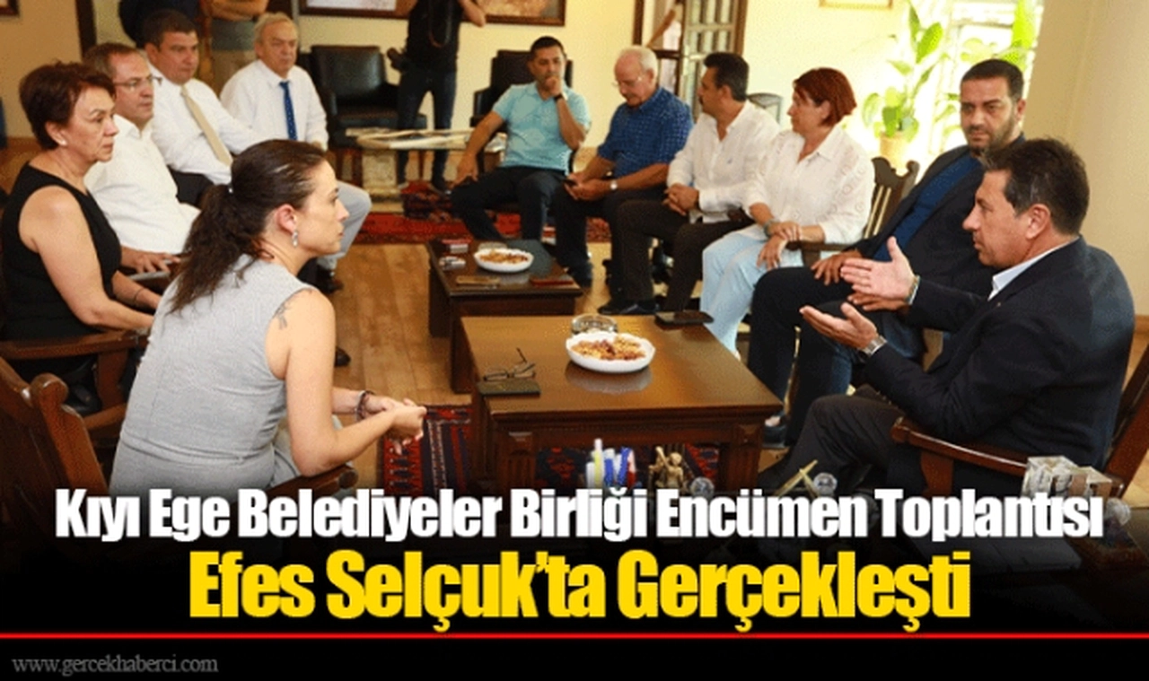 Kıyı Ege Belediyeler Birliği Encümen Toplantısı Efes Selçuk’ta Gerçekleşti