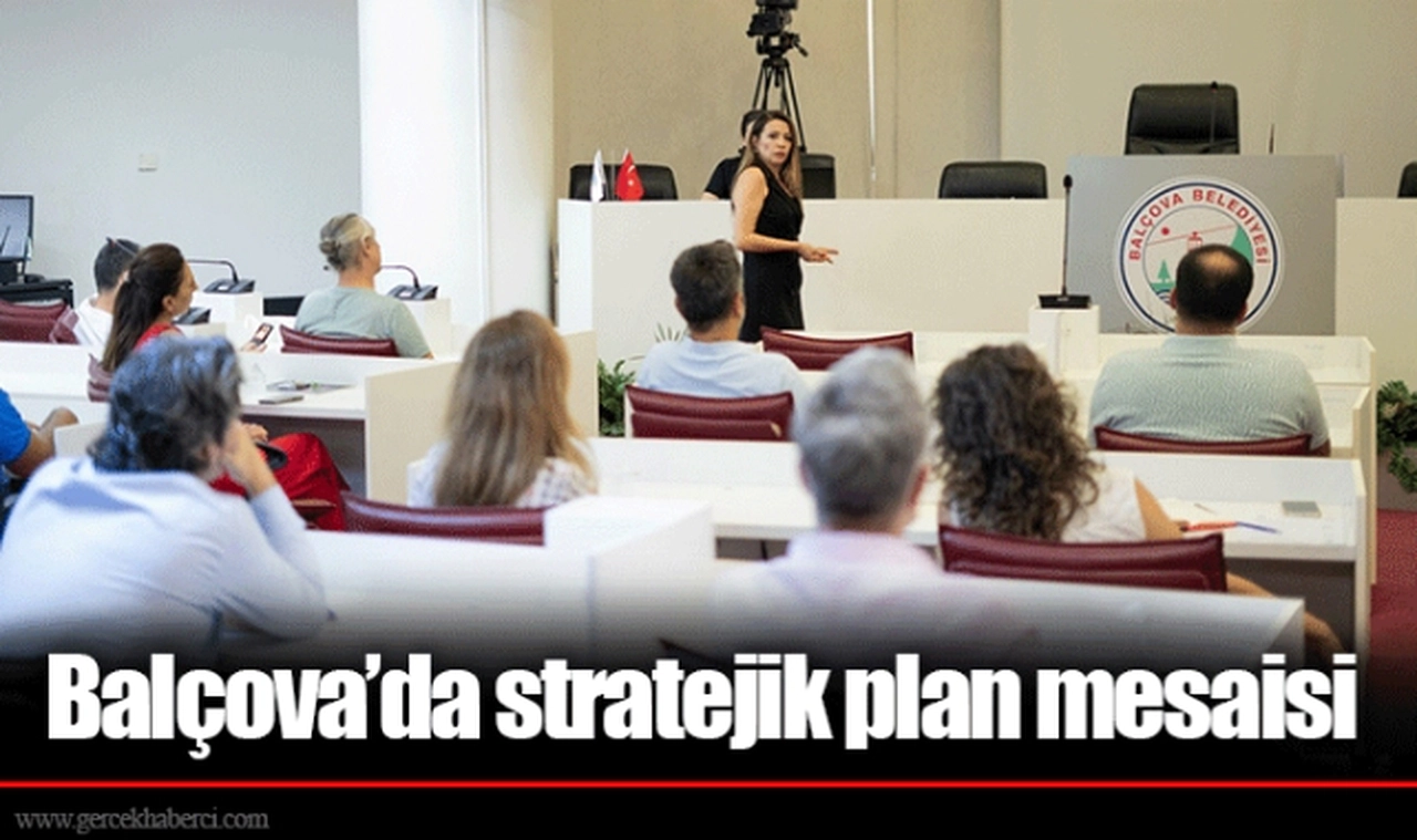 Balçova’da stratejik plan mesaisi 