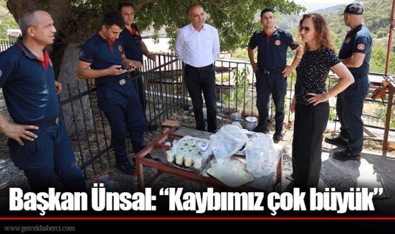 Başkan Ünsal: “Kaybımız çok büyük”