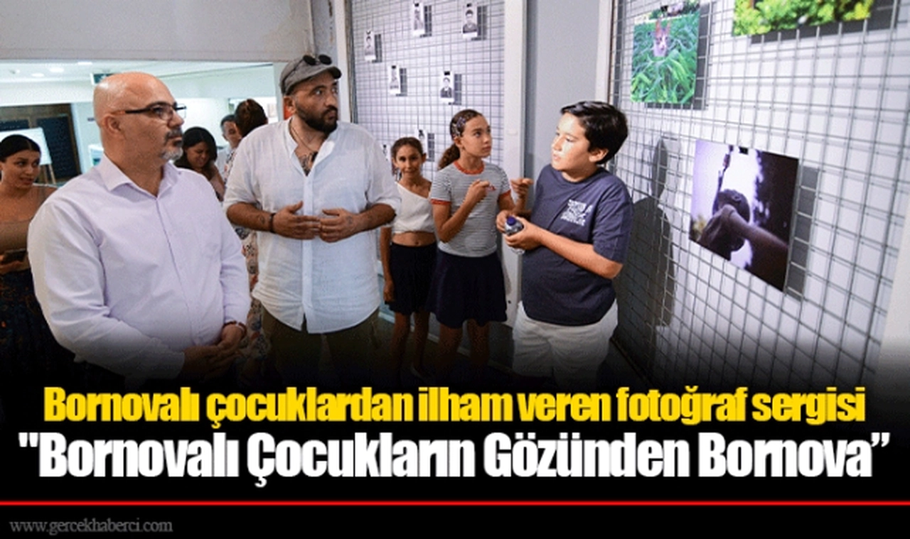 Bornovalı çocuklardan ilham veren fotoğraf sergisi