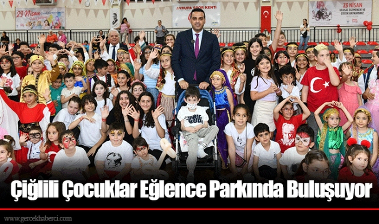 Çiğlili Çocuklar Eğlence Parkında Buluşuyor