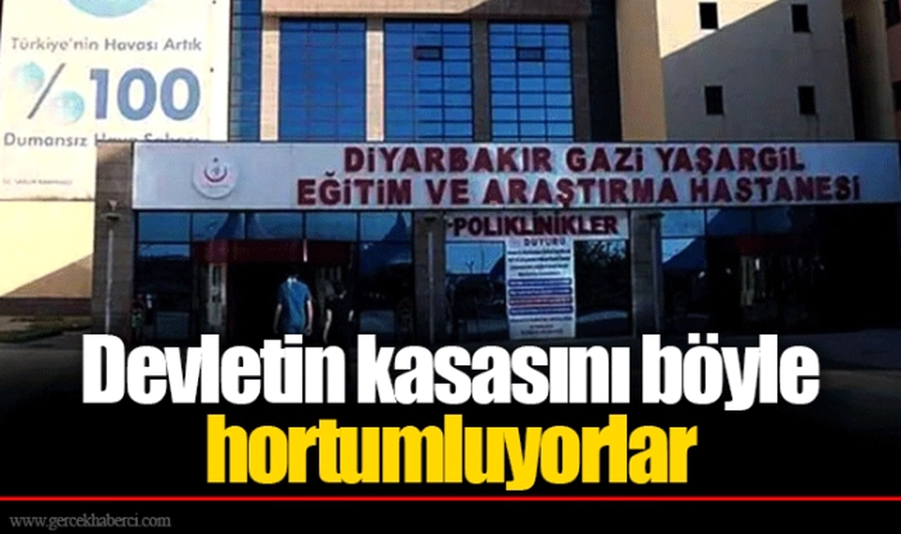 Devletin kasasını böyle hortumluyorlar
