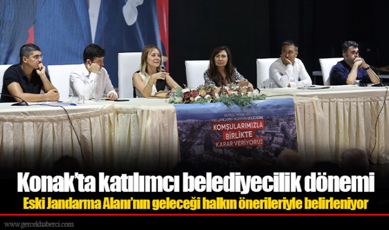 Eski Jandarma Alanı’nın geleceği halkın önerileriyle belirleniyor