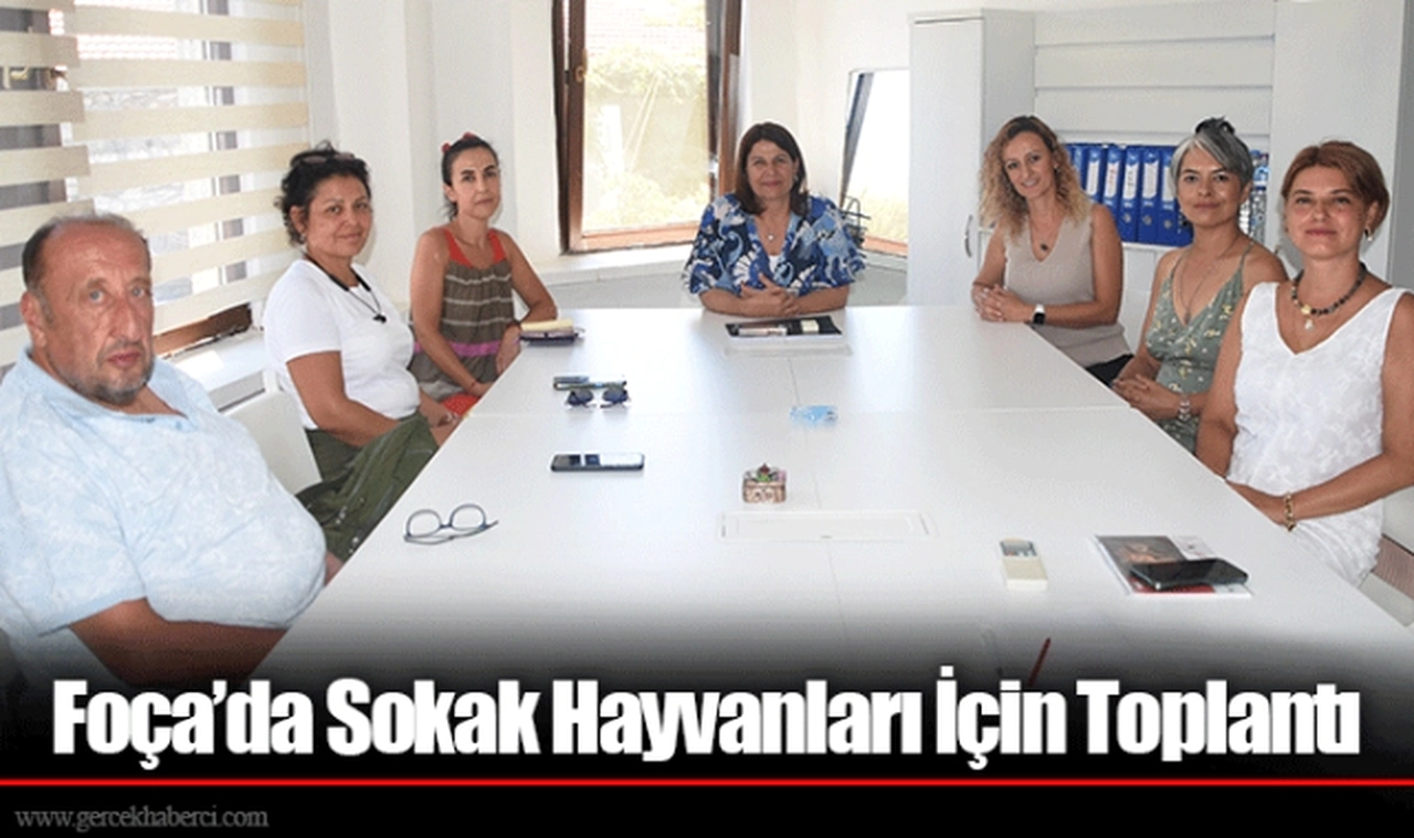 Foça’da Sokak Hayvanları İçin Toplantı