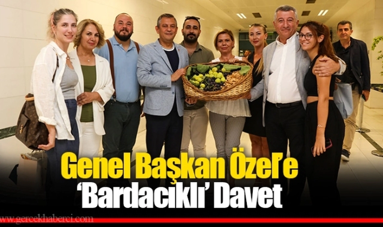 Genel Başkan Özel’e ‘Bardacıklı’ Davet