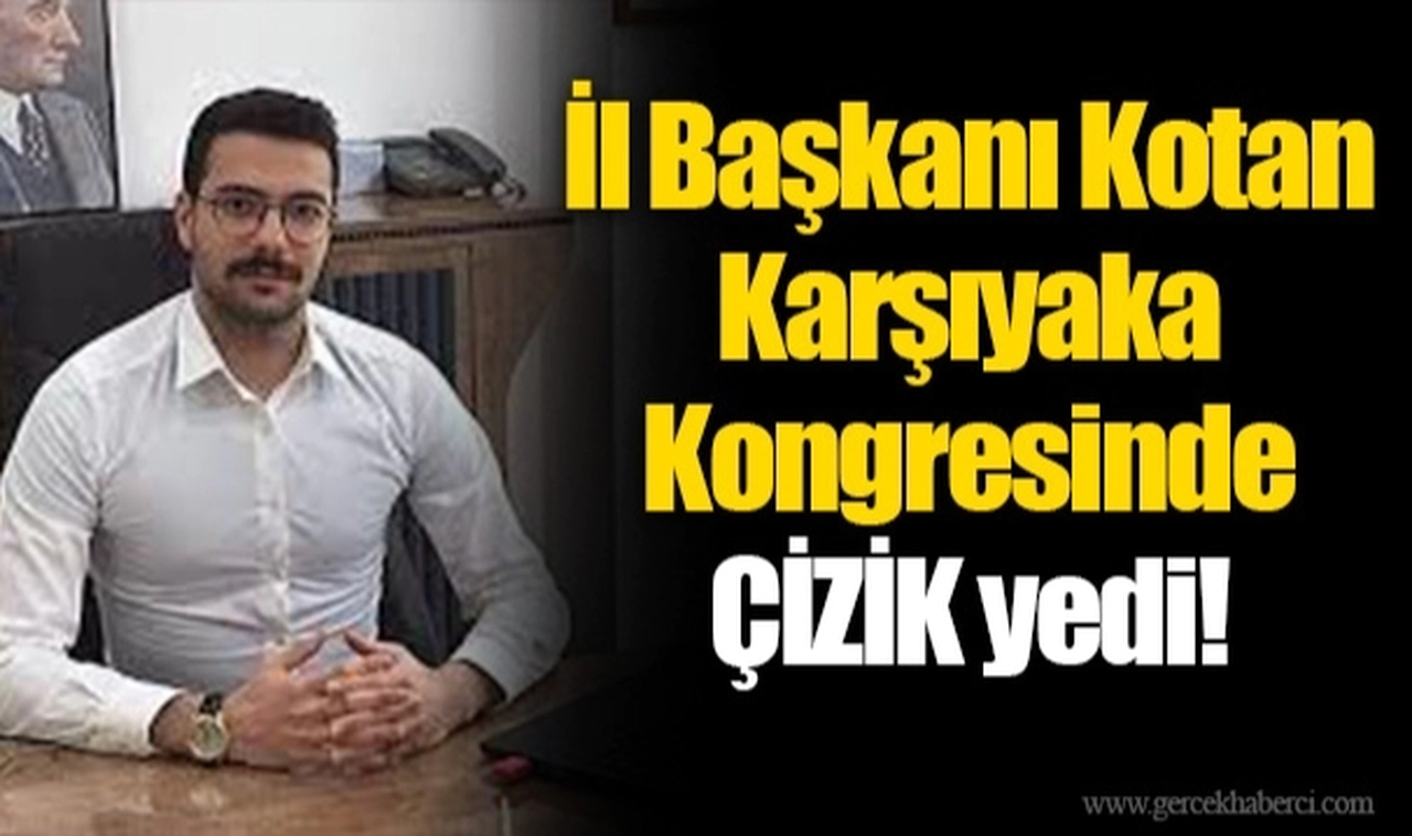 Karşıyaka Kongresinde 136 Çizik! İl Başkanı Kotan kendi ilçesinde adeta doğrandı!
