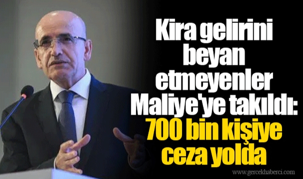 Kira gelirini beyan etmeyenler Maliye'ye takıldı: 700 bin kişiye ceza yolda