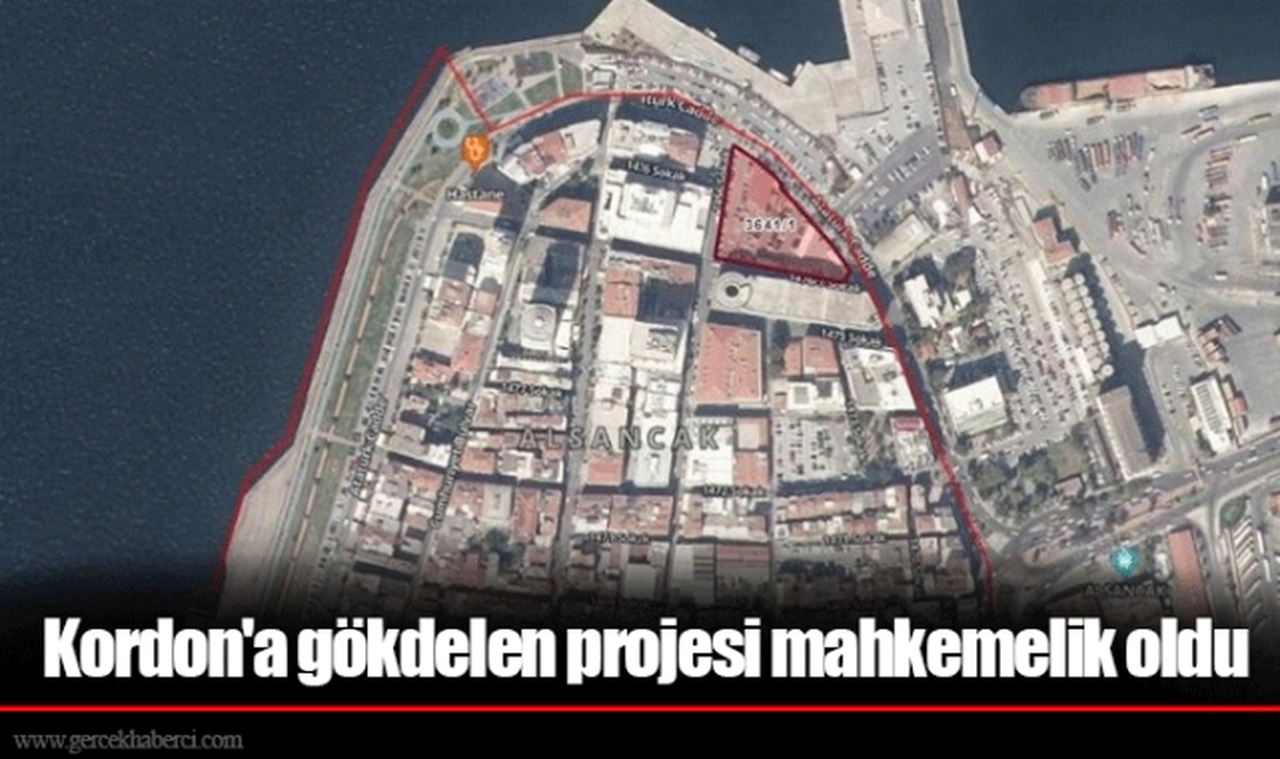 Kordon'a gökdelen projesi mahkemelik oldu