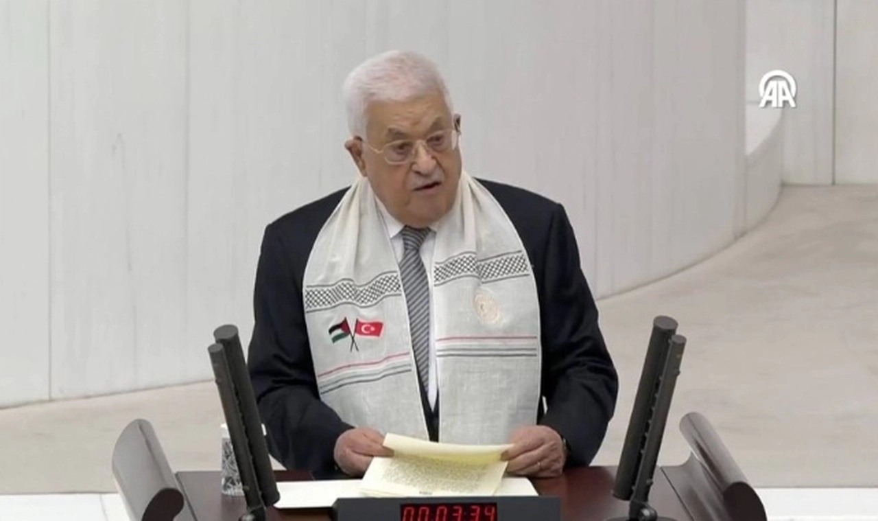 Mahmud Abbas, TBMM'den dünyaya ilan etti: Gazze Filistin'in ayılmaz parçasıdır!