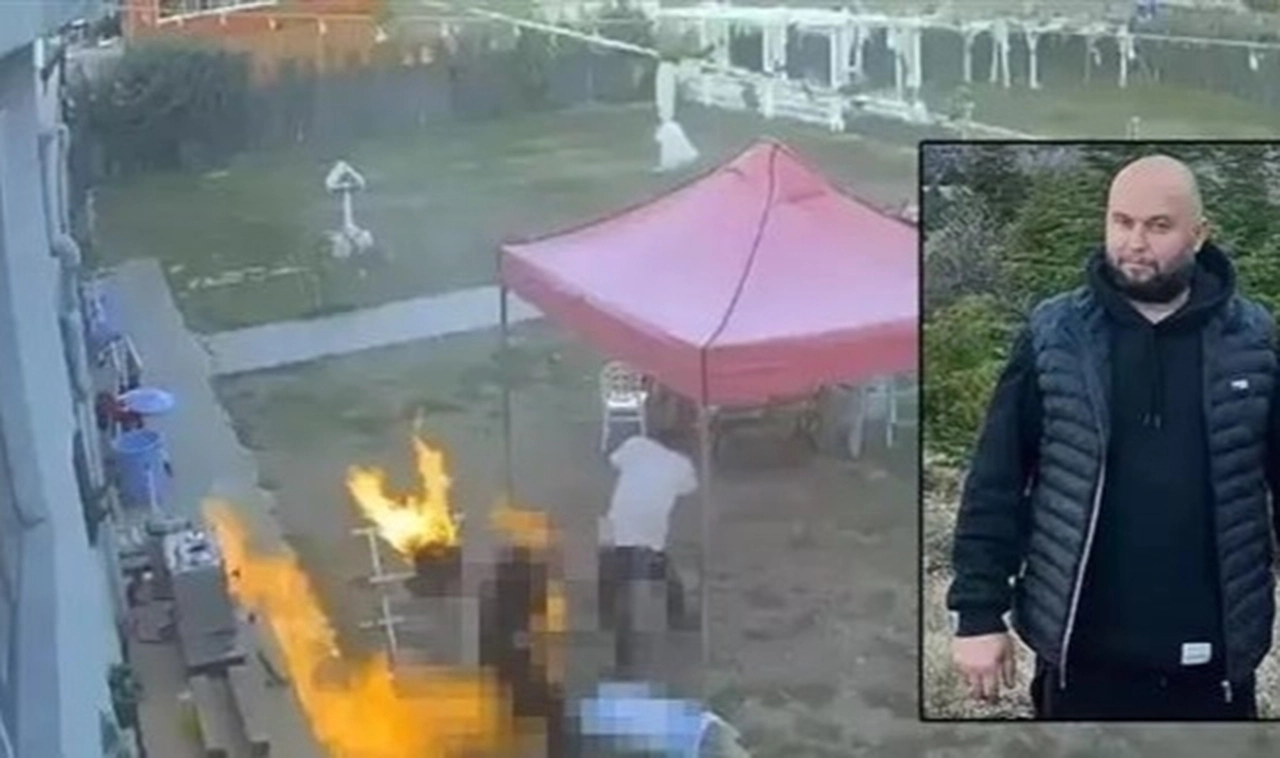 Mangal yakarken üzerine ateş sıçradı; yolda kalp krizi geçirerek öldü