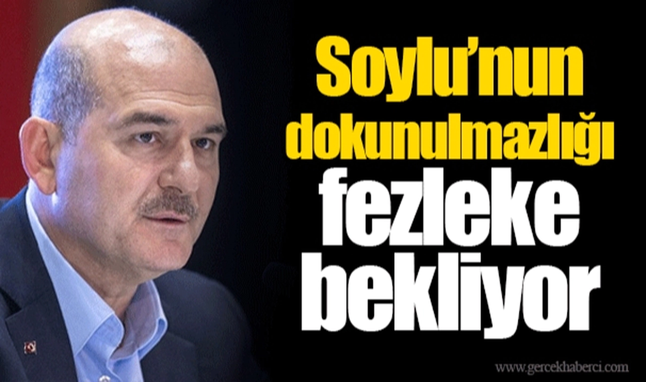 Soylu’nun dokunulmazlığı fezleke bekliyor