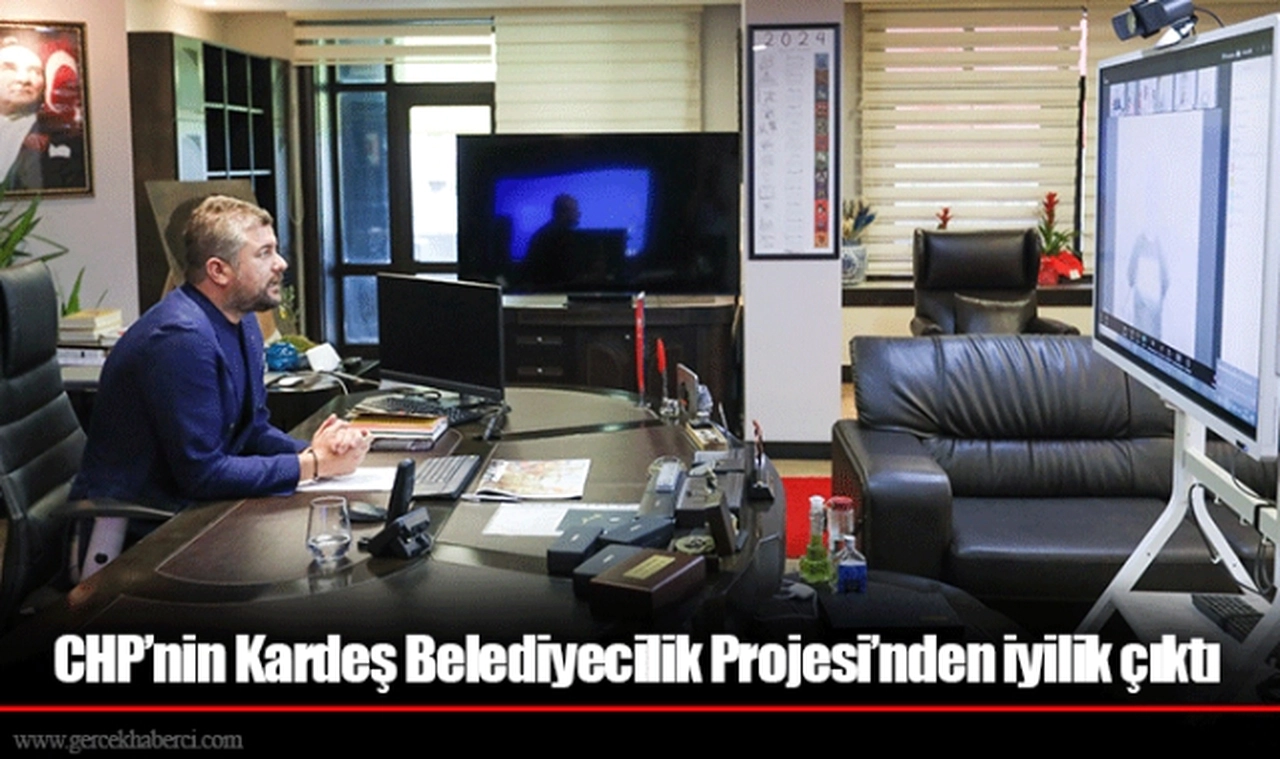 CHP’nin Kardeş Belediyecilik Projesi’nden iyilik çıktı