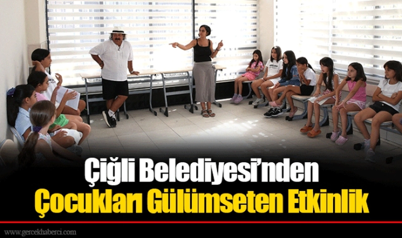 Çiğli Belediyesi’nden Çocukları Gülümseten Etkinlik